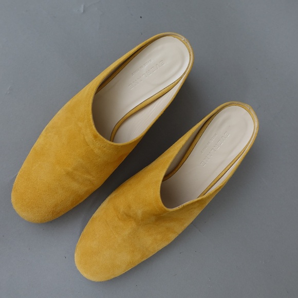 Everlane Mustard Yellow Mules - Picture 4 of 10
